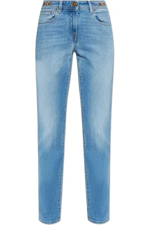 VERSACE Femme, Jeans, Bleu, Taille: W27 Jean avec jambes fuselées