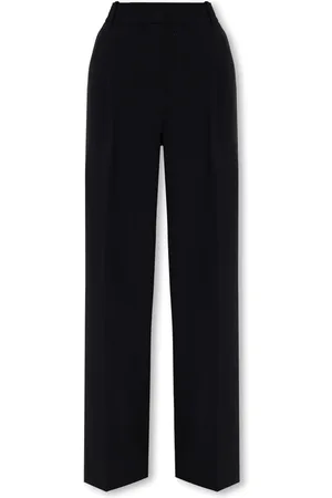Michael Kors Femme, Pantalons, Noir, Taille: 42 FR Pantalon à plis