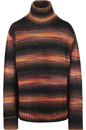 Jucca Femme, Pulls, Multicolore, Taille: 40 FR Pull col roulé en mélange de laine