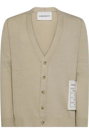 AMARANTO Amaránto, Homme, Pulls, , Taille: M Cardigan Coton Col V Pull