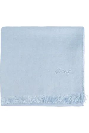 BRIONI Homme, Accessoires, Bleu, Taille: ONE Size Foulard en soie
