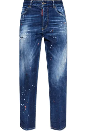 Dsquared2 Femme, Jeans, Bleu, Taille: 34 FR Jeans Boston