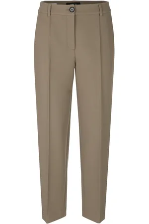 Marc Cain Femme, Pantalons, Vert, Taille: 42 FR Pantalon Fordon Coupe Féminine
