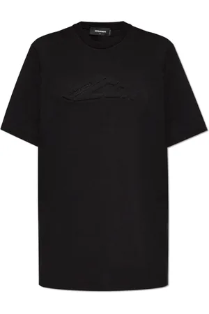 Dsquared2 Femme, Robes, Noir, Taille: 34 FR Robe avec Logo