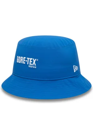 New Era Unisex, Accessoires, Bleu, Taille: M Vintage Goretex Tapered Bucket Hat