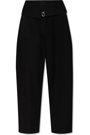 J.W.Anderson Femme, Pantalons, Noir, Taille: 36 FR Pantalon avec Ceinture