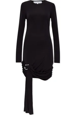 J.W.Anderson Femme, Robes, Noir, Taille: 34 FR Robe à Manches Longues