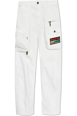 Dsquared2 Homme, Pantalons, Blanc, Taille: M Pantalon avec poches