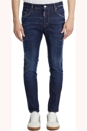 Dsquared2 Homme, Jeans, Bleu, Taille: M Pantalon Skater en Denim