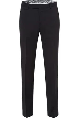 Baldessarini Homme, Pantalons, Noir, Taille: W25 Pantalon en laine coupe moderne noir