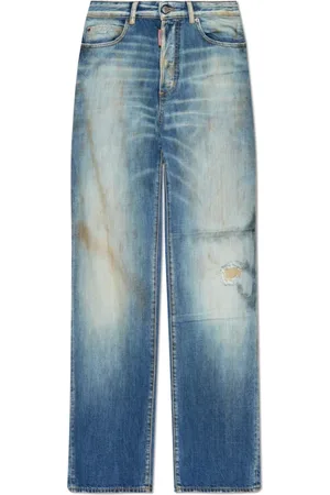 Dsquared2 Femme, Jeans, Bleu, Taille: 36 FR Jeans San Diego