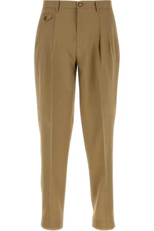 Etro Homme, Pantalons, Vert, Taille: XL Pantalon en Laine Kaki