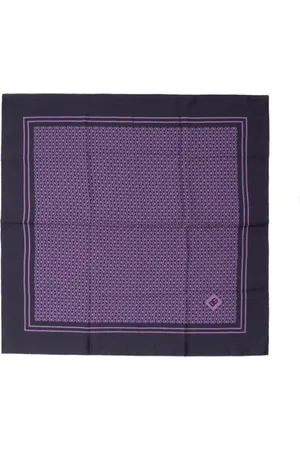 Dolce & Gabbana Homme, Accessoires, Violet, Taille: ONE Size Pochette en soie violette