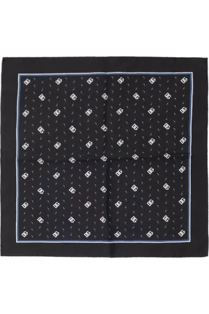 Dolce & Gabbana Homme, Accessoires, Noir, Taille: ONE Size Pochette avec Imprimé DG