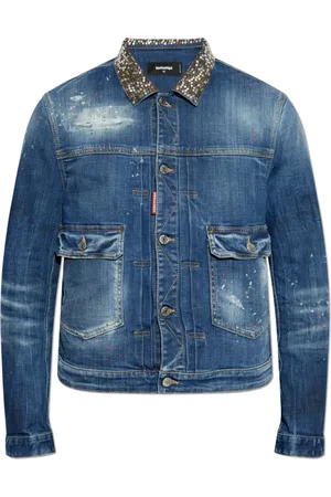Dsquared2 Homme, Vestes, Bleu, Taille: S Veste en jean