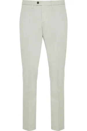 corneliani Homme, Pantalons, Gris, Taille: XL Pantalon en Lyocell et Coton avec Poches