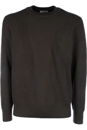 Paolo Pecora Homme, Sweatshirts et sweats à capuche, Gris, Taille: L Collection de Maille Élégante