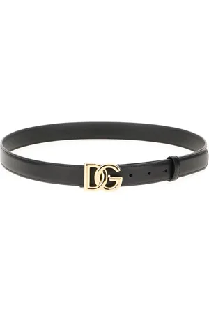 Dolce & Gabbana Femme, Accessoires, Noir, Taille: 85 CM Collection de Ceintures Élégantes