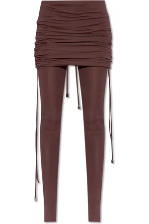 The Attico Femme, Pantalons, Violet, Taille: 38 FR Pantalon plissé