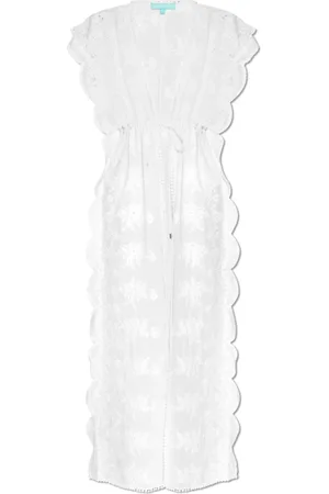 Melissa Odabash Femme, Maillots de bain, Blanc, Taille: 42 FR Robe de plage Talitha