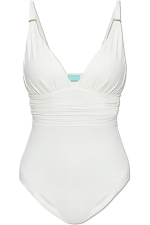Melissa Odabash Femme, Maillots de bain, Blanc, Taille: 38 FR Maillot une pièce Panarea
