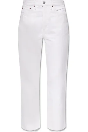 RE/DONE Femme, Jeans, Blanc, Taille: W30 Levis