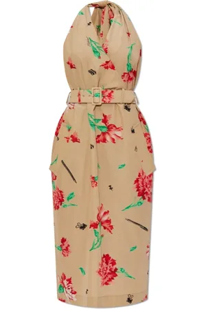 Moschino Femme, Robes, , Taille: 38 FR Robe avec motif floral