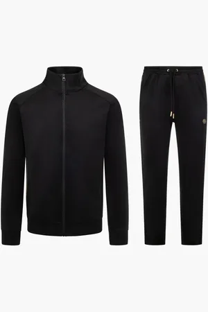 Cruyff Homme, Sport, Noir, Taille: XS Survêtement Obsidian Homme Noir/Or