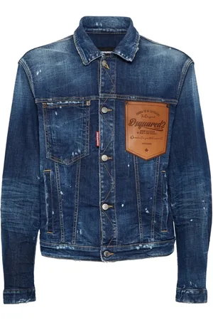Dsquared2 Homme, Vestes, Bleu, Taille: L Veste Bleu Marine