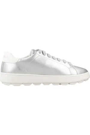 Geox Femme, Chaussures, Gris, Taille: 37 EU Baskets Sphériques