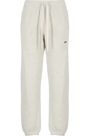 Autry Femme, Pantalons, Gris, Taille: 36 FR Pantalon en Coton Gris avec Cordon