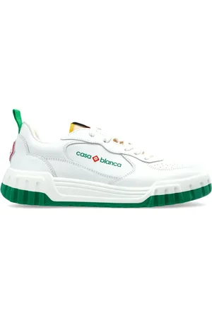 Casablanca Femme, Chaussures, Blanc, Taille: 36 EU Chaussures de sport en cuir