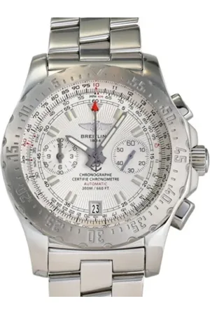 Breitling Pre-owned Femme, Pre-owned, Gris, Taille: ONE Size Pre-owned Acier inoxydable montres
