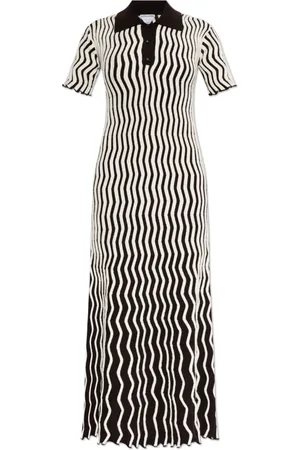 Bottega Veneta Femme, Robes, Blanc, Taille: 36 FR Robe en laine