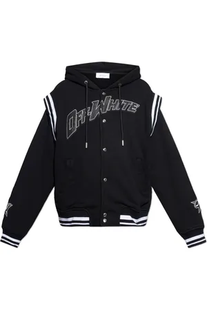 OFF-WHITE Homme, Vestes, Noir, Taille: L Veste avec Logo