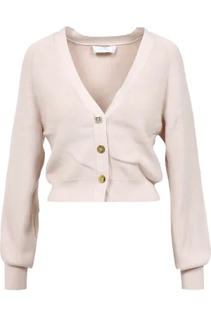 Kaos Femme, Pulls, Rose, Taille: 42 FR Pull avec Strass Col en V