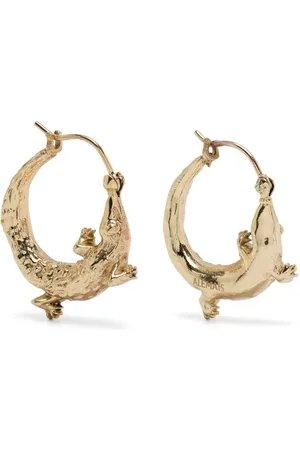 ALÉMAIS Femme, Accessoires, Jaune, Taille: ONE Size Boucles d