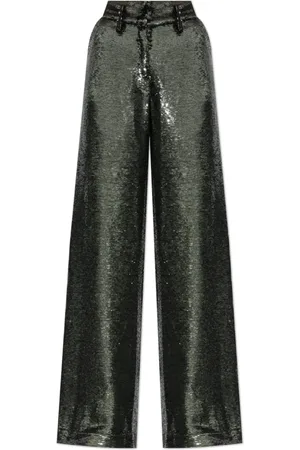 IRO Femme, Pantalons, Gris, Taille: 40 FR Pantalon à Sequins Noliala