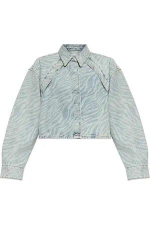 IRO Femme, Blouses et Chemises, Bleu, Taille: 40 FR Chemise en denim Aslem