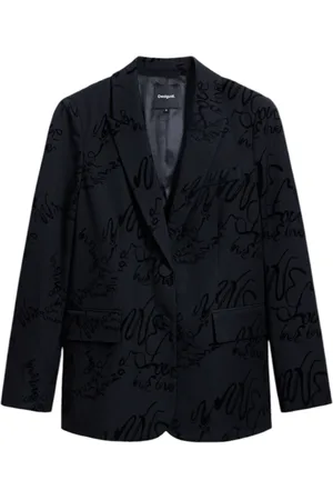 Desigual Femme, Vestes, Noir, Taille: 38 FR Veste Femme Printemps/Été
