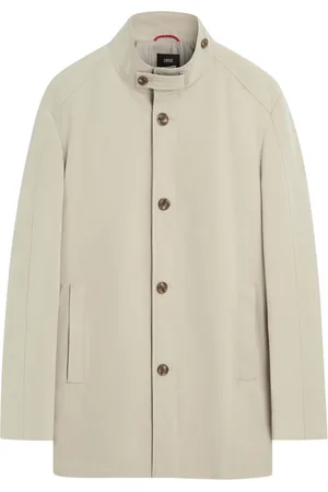 Cinque Homme, Manteaux, Brun, Taille: L Manteau classique pour homme pour la mi-saison