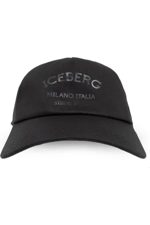 Iceberg Homme, Accessoires, Noir, Taille: ONE Size Casquette avec Logo