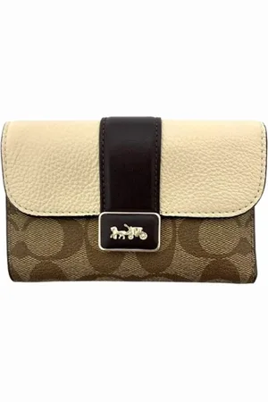 Coach Femme, Pre-owned, Brun, Taille: ONE Size Pre-owned Cuir petite-maroquinerie