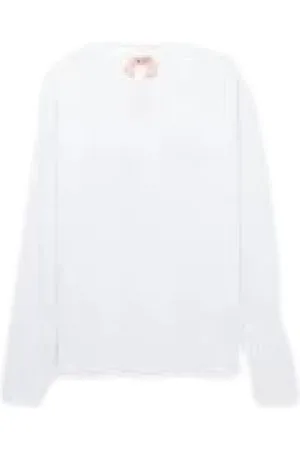 Nº21 Femme, Tops, Blanc, Taille: 40 FR Tshirt Blanc Optique