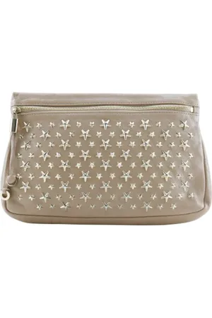 Jimmy Choo Femme, Pre-owned, , Taille: ONE Size Pre-owned Cuir trousses-de-toilette