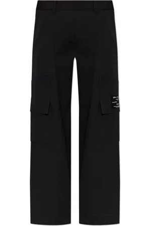 OFF-WHITE Femme, Pantalons, Noir, Taille: 38 FR Pantalon Cargo