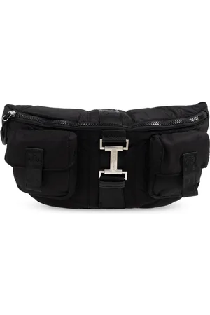 Iceberg Homme, Sacs, Noir, Taille: ONE Size Sac Banane avec Logo