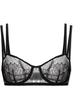 Dolce & Gabbana Femme, Sous-vêtements, Noir, Taille: 38 FR Soutien-gorge en dentelle