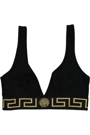 VERSACE Femme, Sous-vêtements, Noir, Taille: 40 FR Medusa Bralette