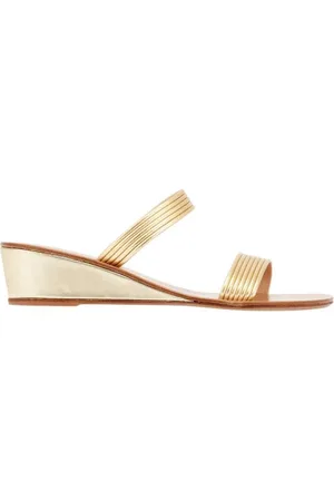 Ancient Greek Sandals Femme, Chaussures, Jaune, Taille: 40 EU Sandalette à petit talon Melia